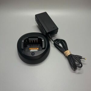 Genuine‎ Motorola PMLN5228A 2-Way Radio Charger Base for CP185 CP1300 CP1600
